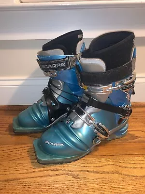 Scarpa T2X Women's 38 (6.5) Tele Ski Boots • $75