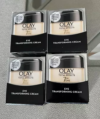 Olay Total Effects  7 In One Eye Transforming Cream 15 Ml (4 Pack) • $100