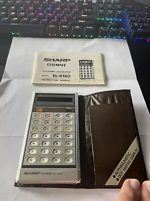 Vintage Sharp Elsi Mate Calculator • $7.99