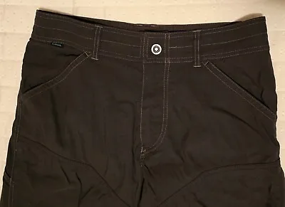 KUHL Radikl Shorts Mens 32 Charcoal Lots Of Pockets Lightweight Hiking Outdoors  • $29.99