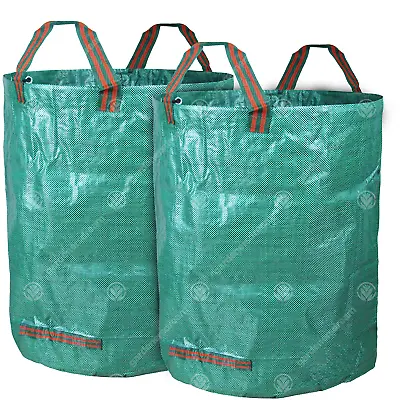 GardenersDream 2 X Round Garden Waste Bags - Heavy Duty Reinforced Refuse Sacks • £14.99