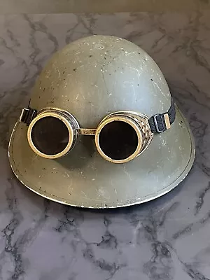 Military Helmet 1952 Steam Punk Man Cave Shop Display Prop • £29.99