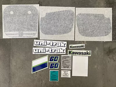 Kawasaki 1985 KX60 Full Decal Set / Sticker Kit Including UFO Backgrounds • $220