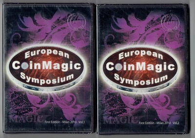 £21.27 • Buy European Coin Magic Symposium Volumes 1 & 2 - 2 New Coin Magic DVDs