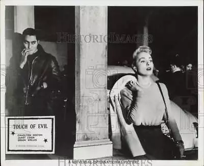 1957 Press Photo Janet Leigh And Co-star In A Scene From  Touch Of Evil  • $19.99