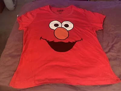 Sesame Street Elmo T Shirt Women's  2X  Red                               • $10