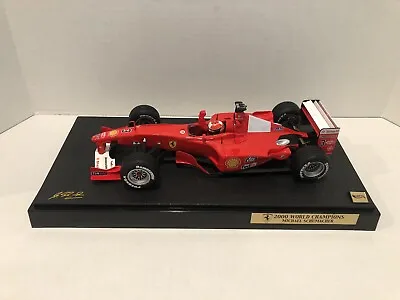 1:18 HotWheels 2000 Michael Schumacher #3 Ferrari F1-2000 World Champions • $114.98