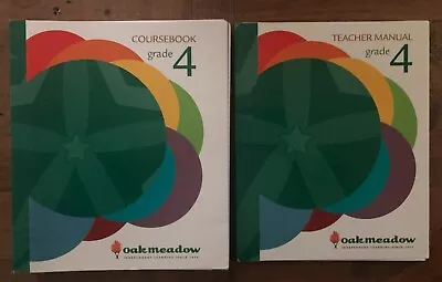 Oak Meadow Grade 4 Coursebook & Teacher Manual - Waldorf Homeschool Curriculum • $100