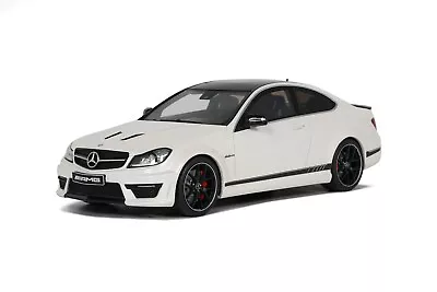 GT Spirit 1:18 Scale Resin Model Mercedes Benz C63 AMG W204 Edition 507 - White • £126.95