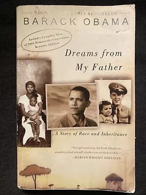 Barack Obama *SIGNED* Dreams From My Father Book - US President - AUTHENTIC • $615