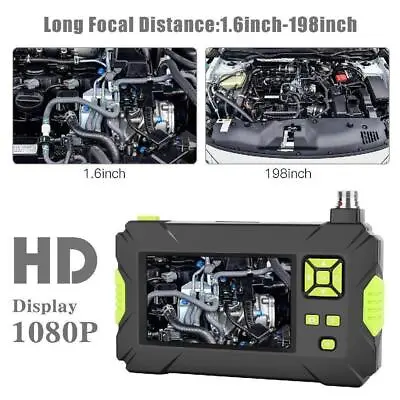 4.3inch 1080P HD Screen Borescope Inspection Snake Camera Industrial Endoscope • $78.89