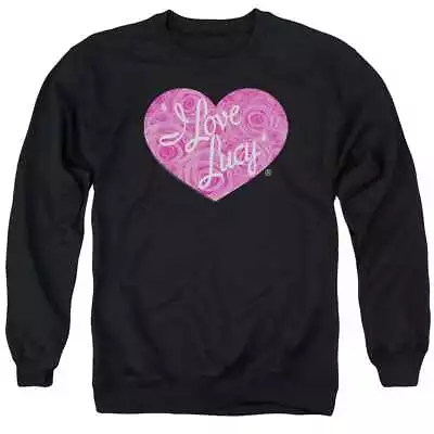 I Love Lucy Floral Logo Men's Crewneck Sweatshirt • $41