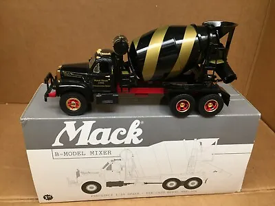 First Gear Mack 1960's B-model Concrete Cement Mixer Truck Road Show #19-2741 • $49.95