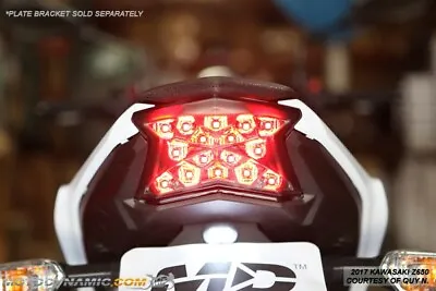 SEQUENTIAL LED Tail Light SMOKE For Kawasaki Ninja 650 Z650 2020-2022 • $133.95