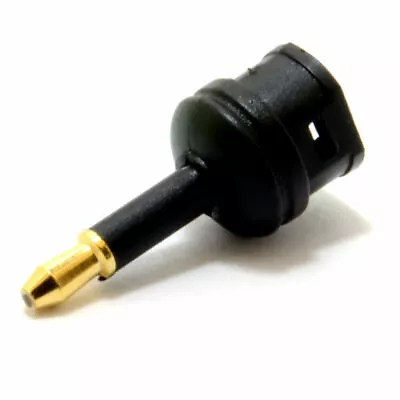 TosLink Optical Adapter To 3.5mm Mini Jack Plug Adaptor • £2.57