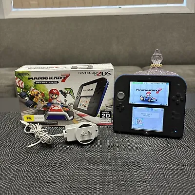 Nintendo 2ds Game Console Mario Kart 7 Edition Boxed  • $199