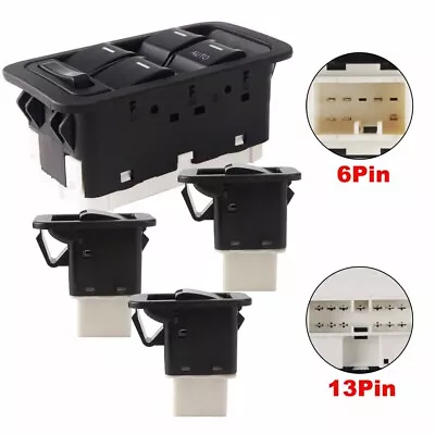 Electric Master Window Switch For Ford Territory SX SY Illuminated 13Pins+6Pins • $41.99