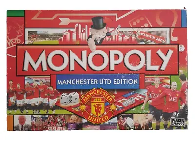 Monopoly Manchester United Edition 2009 Hasbro Parker Winning Moves Board Game • £18.99