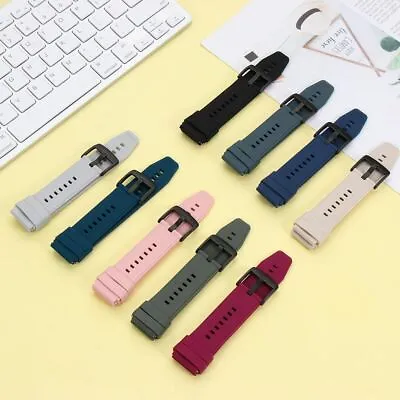 Strap Watch Band Watchband Silicone Smart Watch Accessories Multicolor • £3.83