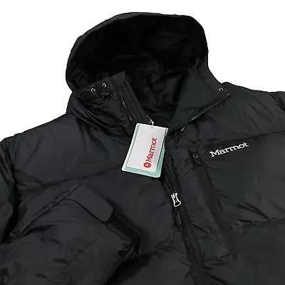 Marmot Guides Down Puffer Jacket Mens Big & Tall 2XT 3XT Black 700 Fill NWT • $139