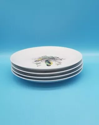 Set Of 4. Kaiser West Germany Small Bird Plates 7 5/8” For Table Or Hanging  • $35