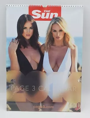 £24.99 • Buy The Sun Page 3 Girls Calendar 2016 Topless Glamour NEW SEALED