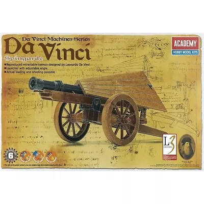 Da Vinci Machine Series #6 Spingarde Academy Plastic Model Kit 18142 • $16.99
