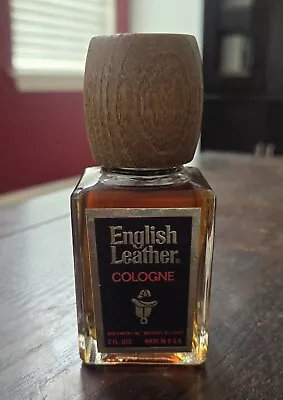 New Full Bottle Vintage Mem English Leather Cologne 2 Oz. • $19.99