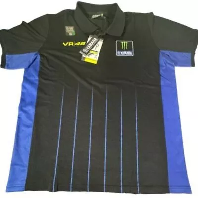Yamaha Racing VR46 Mens Size XXL Polo T Shirt Genuine Valentino Rossi Moto GP • $36.12