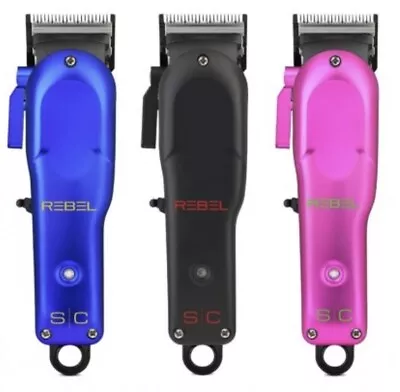 StyleCraft Rebel Professional Super-Torque Modular Cordless Hair Clipper | SC601 • $139.95