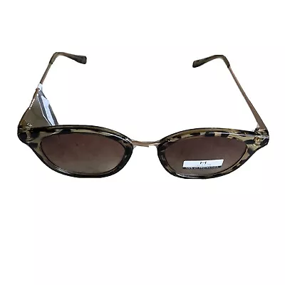 Halston  Marble Gold Cat Eye  Sunglasses NWT • $27.99