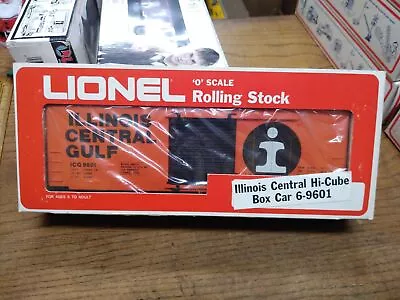 NOS Lionel Rolling Stock Illinois Central Gulf High Cube 6-9601 O Scale Box Car • $28.95