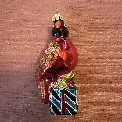 Vintage Summit Glass Christmas Ornament 4 Calling Birds 12 Days Of Xmas • $14