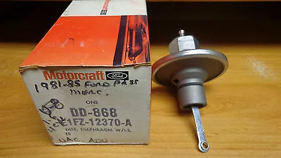 $12 • Buy NOS 1981-1985 Ford Escort 1.6L 98 Distributor Vacuum Advance Diaphragm Chamber