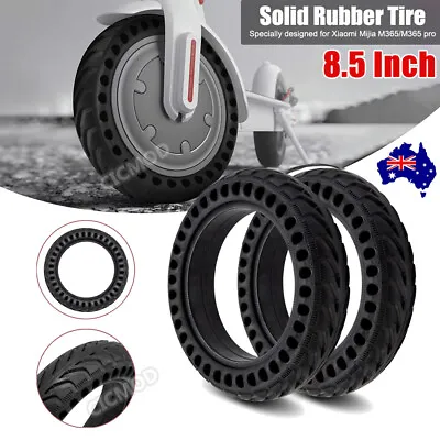 2 X Replacement Solid Tyre 8.5  Honeycomb Tire For Xiaomi Mi M365 Pro E-Scooter • $33.99