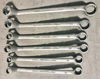 Set Of 6 Vintage Dowidat No.2 Metric Offset Box Wrenches 20mm To 36mm - Germany • $149.99