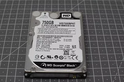 Hard Drive 2.5  SATA Internal - 750GB - Various Makes & Models • £17.50