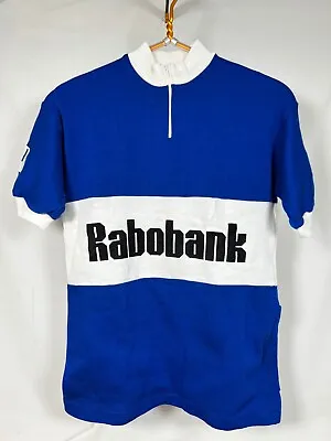 $99.95 • Buy Rare Vintage Rabobank Cycling Jersey Polyacryl (Wool-Like) Men's L HTF