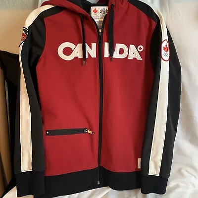 $85 • Buy HBC Hudson Bay 2010 Canada Olympic Podium Soft Shell Jacket Women’s Medium