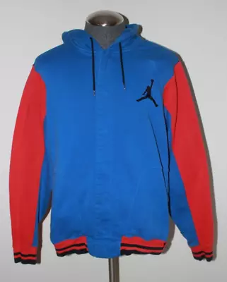 Michael Jordan Air Jordan Jumpman Graphic Button Down Hoodie (Size XXL) • $39.99