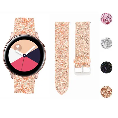 20mm For Michael Kors Watch Bling Glitter Watch Band Leather Lady's • $19.99