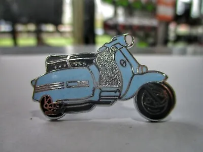 Lambretta Series 3 Sky Blue Metal Pin Badge NEW Kawasaki Draw 2 • £3.50