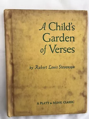 A Child's Garden Of Verses By R L Stevenson Vintage 1961 • £1.99