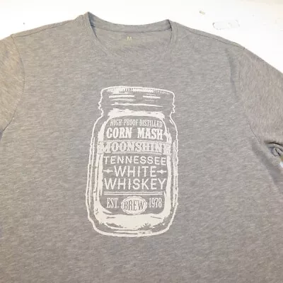 BANANA REPUBLIC CORN MASH MOONSHINE WHISKEY TEE T SHIRT Mens M • $9.99