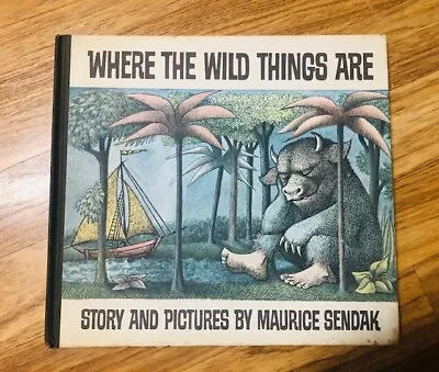  Where The Wild Things Are By Maurice Sendak. First Edition 1963 • $400