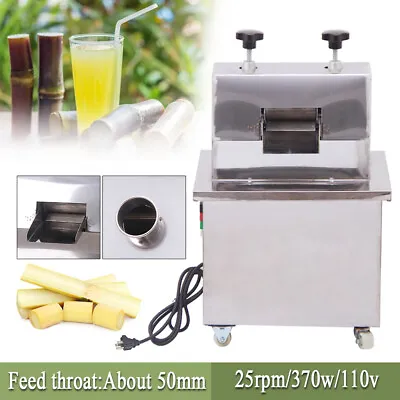 42LBS Desktop Mini Electric Sugar Cane Ginger Press Juicer Stainless Steel 110V • $455.90