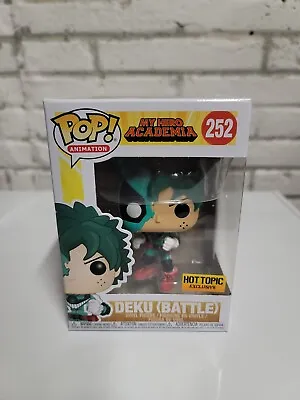 Funko Pop! Vinyl: My Hero Academia - Deku (Battle) - Hot Topic (HT) (Exclusive) • $15