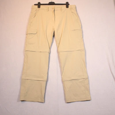 £10.99 • Buy Womens Peter Storm Beige Double Zip Off Trousers - Size 14 Short