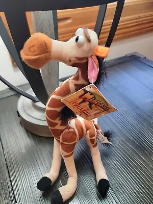 Dreamworks Madagascar Melman The Giraffe Prize Plush Toy 2004 • $15