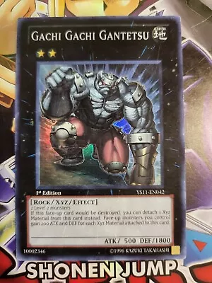 Gachi Gachi Gantetsu - YS11 - EN042 - Super Rare - 1st Ed - NM • $5.59